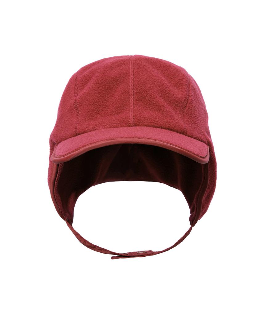 Beoteopeullaiseupocheuweeo Active Fleece Ear Flap Cap Burgundy