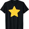 Classic Big Yellow Star Graphic On Front for Kids T-Shirt