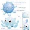 Baby Bath Toy Light-Up Musical Automatic Induction Octopus Spray Water Shower Toy Sunmmer Pool&Bath Time Fun Electric Pool Gift