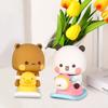 6,5cm Sammlerstück Niedlich Action Kawaii Bär Spielzeug Heimdeko Bubu Dudu Panda Bär Figur Spielzeug Kunst Bär Spielzeug Geburtstag Weihnachten Geschenk