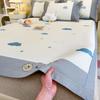 3KS Podložka z ledového hedvábí Letní ratanová podložka Letní podložka na postel Prostěradla Skládací ledové hedvábí Manželská postel Klimatizační podložka