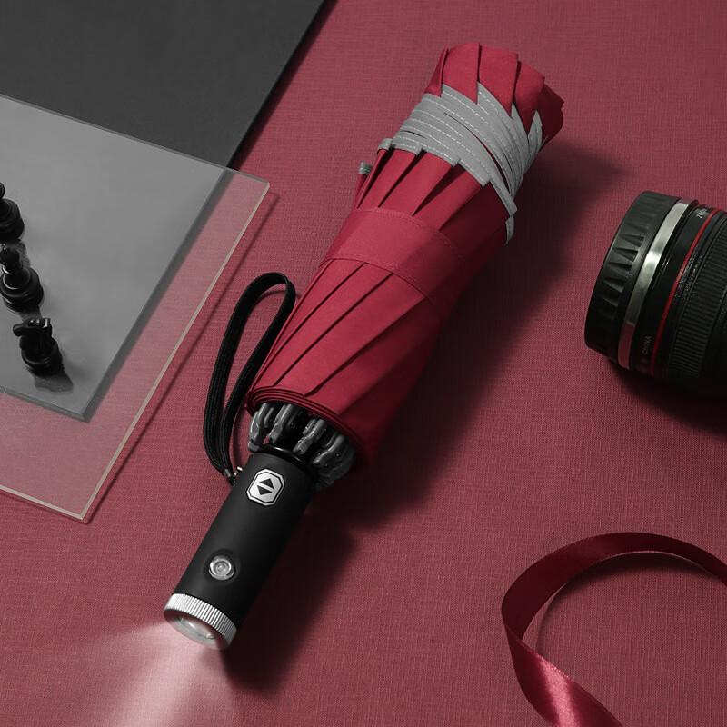 Nanqiao 10-Rib LED Reflective Car Umbrella