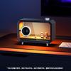 DIY Transparent Bluetooth Speaker RGB Colorful Lighting Computer Subwoofer Desktop Audio with High Volume Display BT AUX Play