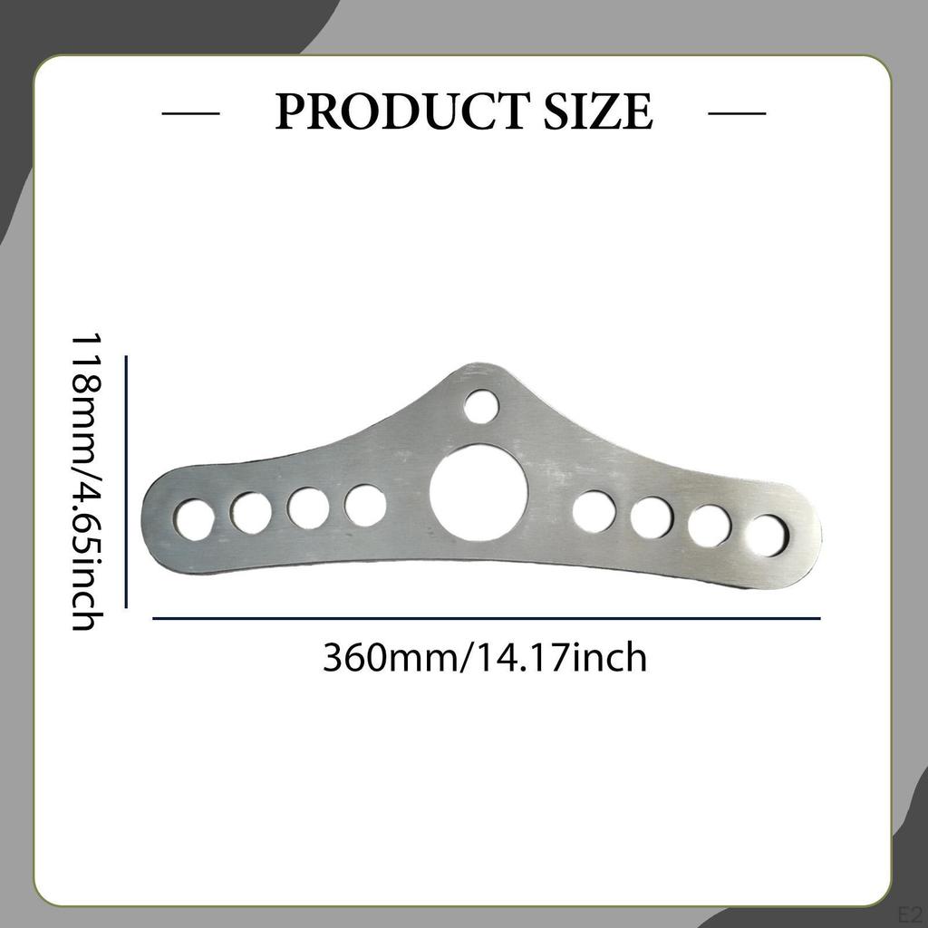 Latzug-Aufsatz Doppel- zu Einzel-Adapterplatte Fitness Einfache Bedienung Upgrade für Heim-Fitnessstudio