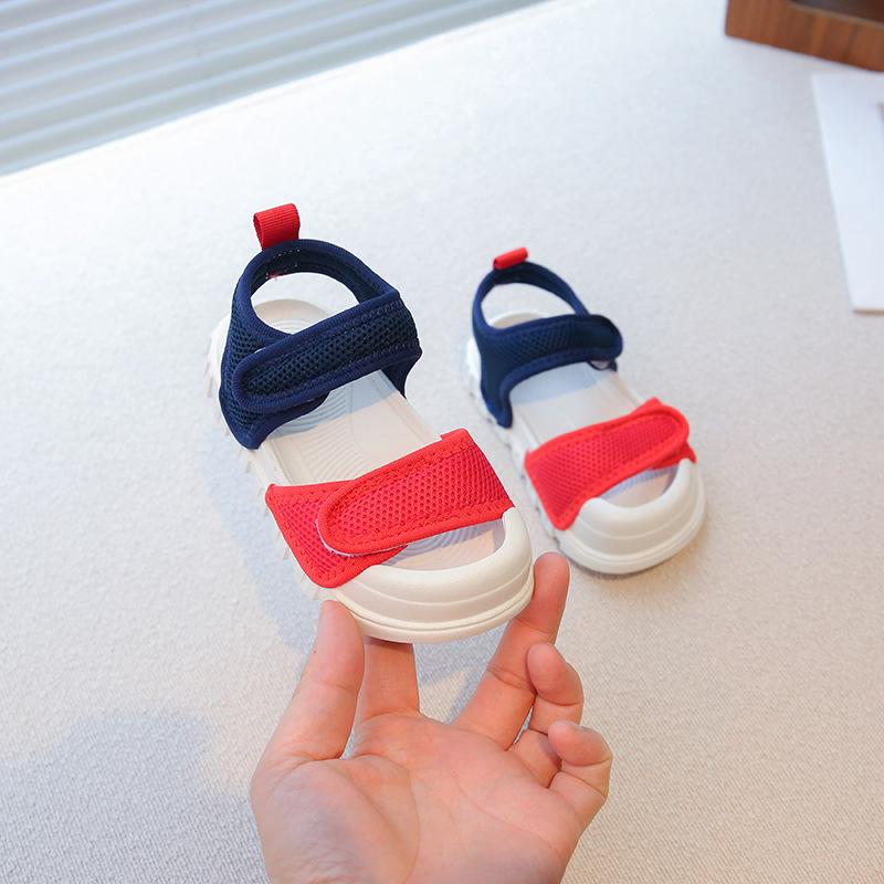 Kids Closed Toe Sandals Summer Non Slip Kick Boys Girls Beach Shoes Casual Outdoor Water Shoes For Children