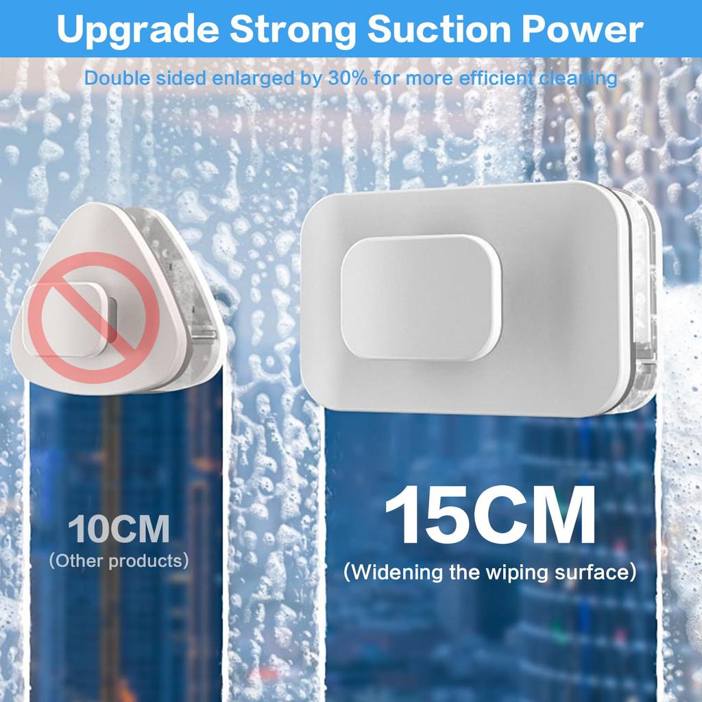 Essuie-glace magnétique pour vitres, brosse de nettoyage double face pour la maison, brosse magnétique pour le lavage des vitres, outil de nettoyage de la maison, nouveau