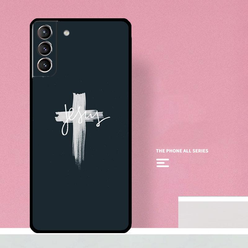 Jesus Phone Case For Samsung Galaxy S25 S26 Ultra S20 S21 S22 S23 S24 S10 Plus S25 FE Cover Coque
