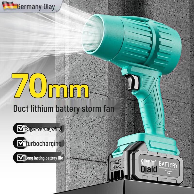 

Oulalide High-Power Cordless Turbine Blower CN plug (adapter included)