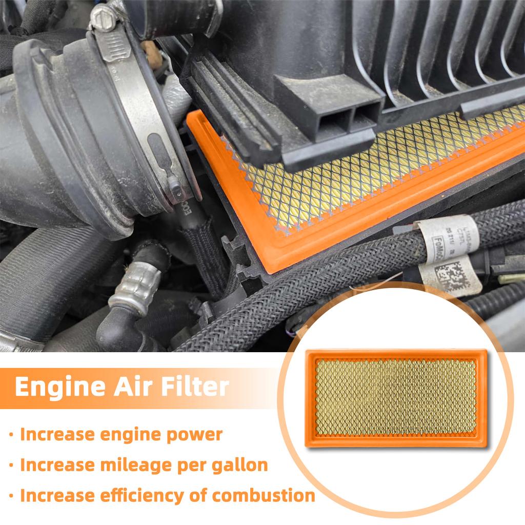 Yitong Auto-Motorluftfilter CA10242 Verbessert die Kraftstoffeffizienz Passend für Ford Edge Explorer Fusion Taurus ,17T4Z-9601-A,CY01-13-Z40A