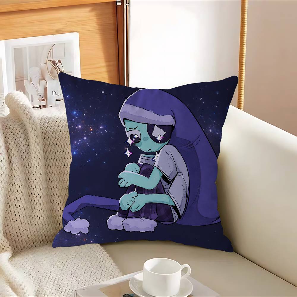 D-Dandys World A-Astro Наволочка Съемный Моющийся Чехол для Подушки – Всесезонный Мягкий Лен 12x12Inch