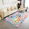 Paw Prints Adventure Personalized Name Floor Rug Office Rug Suitable for Balcony Decorate room Hallway Bedrooms Anti-slip Rug Anime Office Decor