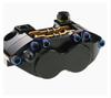 New Motorcycle Black CNC Brake Caliper Brake Pump 82 Mm Assembly 4 Piston Radial