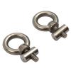 Indoor Office Outdoor Rail Stoppers Awning Stoppers 2/4/6/8pcs Replacements Windbreak Windbreak Support 304 Stainless Steel