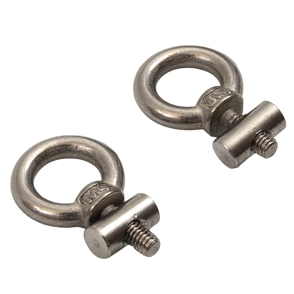 Indoor Office Outdoor Rail Stoppers Awning Stoppers 2/4/6/8pcs Replacements Windbreak Windbreak Support 304 Stainless Steel
