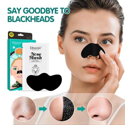 10 PCS Nose Blackhead Remover Mask Deep Cleansing Skin Care Shrink Pore Acne Treatment Masks Nose Black Dots Pore Clean Strips