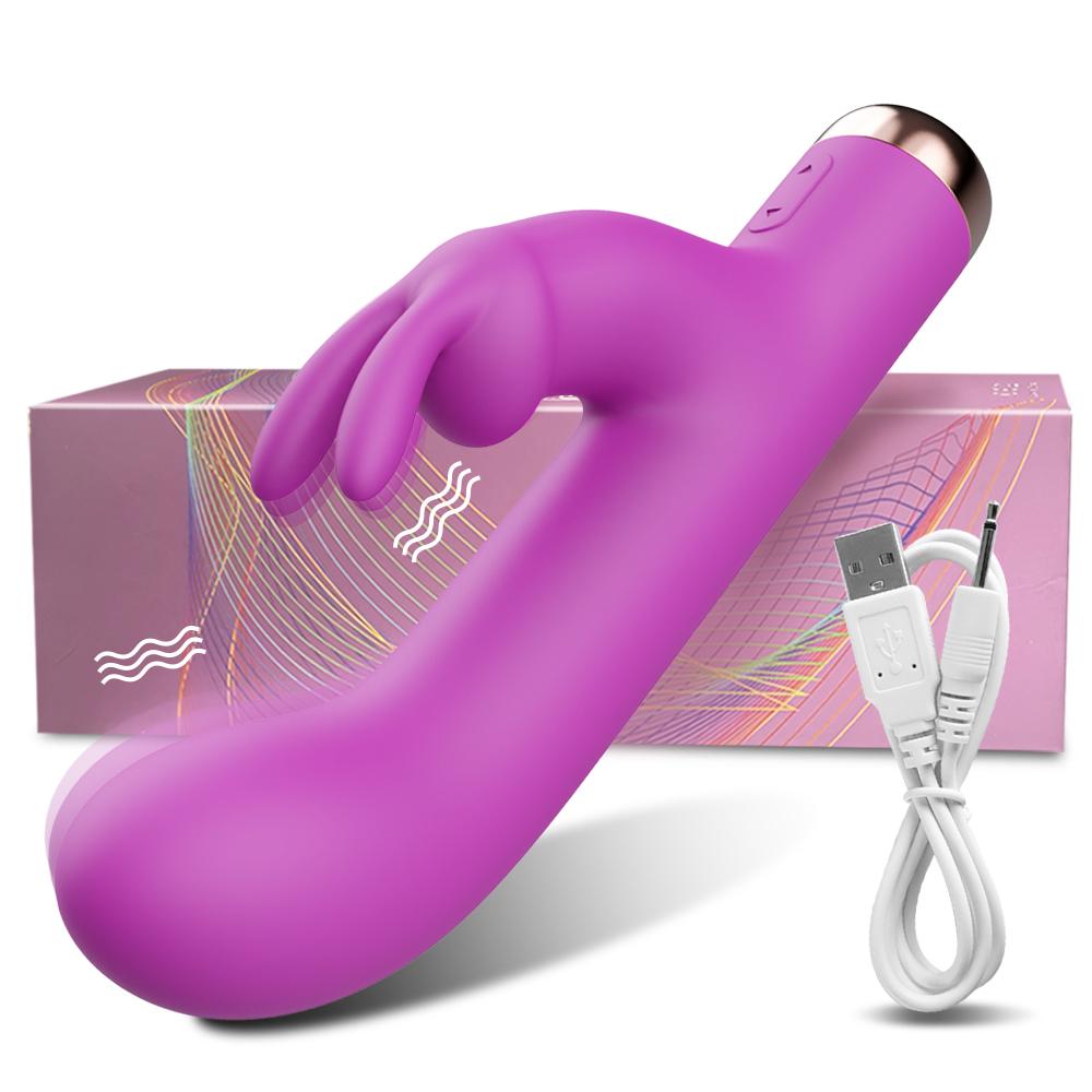 Female Rabbit Vibrator Clitoral Stimulation G-spot Vibrator Strong Vibration Motor