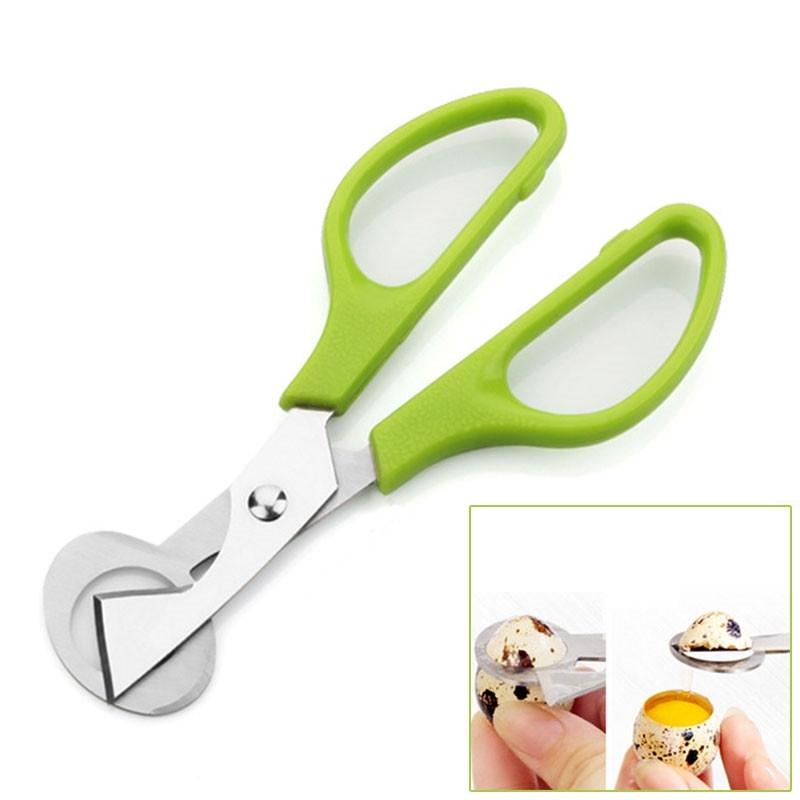 Stainless Steel Pigeon Quail Egg Shells Scissors Bird Cutter Opener Egg Slicers Cigar Cutter Kitchen Tool Clipper