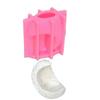 Moon Shaped Candlestick Mold Moon Crystal Epoxy Resin Silicone Mold DIY Half-Moon Candle Holder Molds Home Decorations