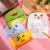 12pcs Animal Cartoon Letter Writing Stationery Paper, Greeting Card Envelopes, Thank You Card, Birthday Party Invitation Cards