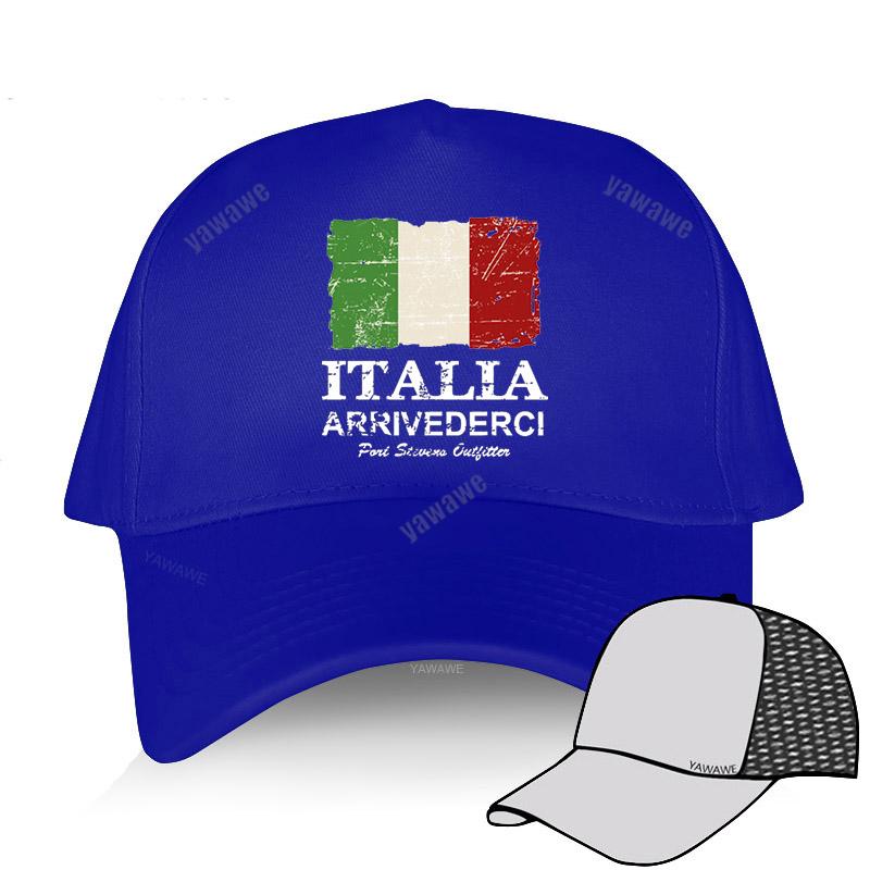 Men Women Luxury Brand Cap Vintage Italia Bandiera Baseball Caps Uomo Uomini Vendita A Buon Mercato Funny Design Summer Hat