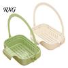 Quick Drying Kitchen Gadget Hanging Sink Drain Basket, Foldable Stretchable Colander, Space Saving Food Basket Strainer, Multi-functional Faucet