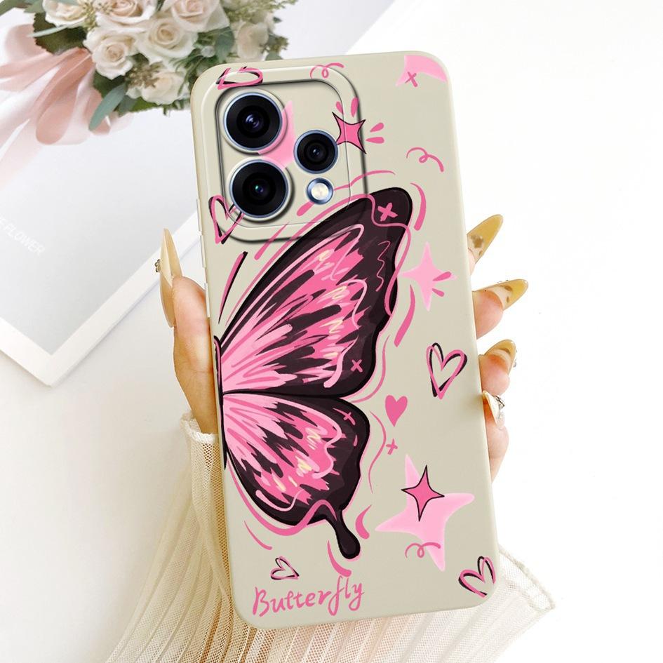 For OPPO Reno 15 5G Case Reno 15 Pro Cover CPH2813 CPH2825 New Stylish Flower Soft Silicone Phone Case For OPPO Reno15 15c Shell