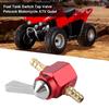 1pc Fuel Tank Switch Tap Valve Petcock Motorcycle ATV Quad (Red)