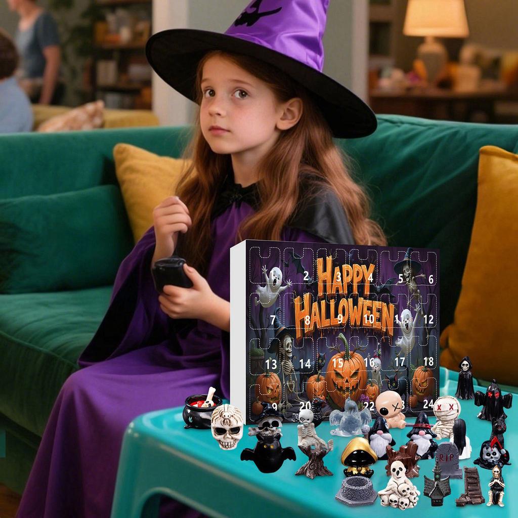 Exquisite Calendar Stone Blinds Box Halloween Children's Gift