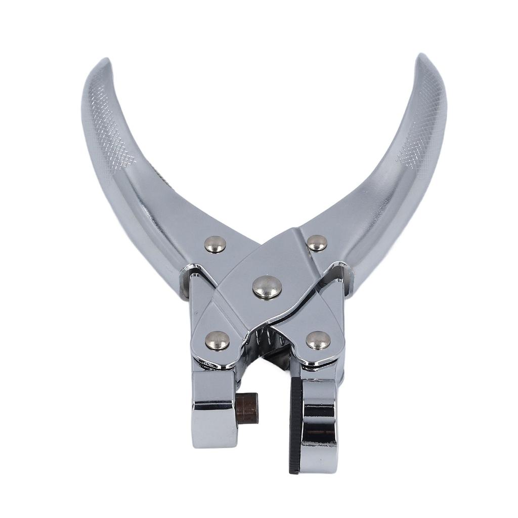 Plastic Bag Hole Puncher Zinc Alloy Handheld Single Round Hole Punch for Thin Film PE OPP PVC Bags