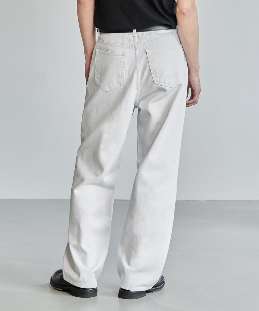 Beulaendideu 1855 Light Gray Jeans [Extra Wide Straight]
