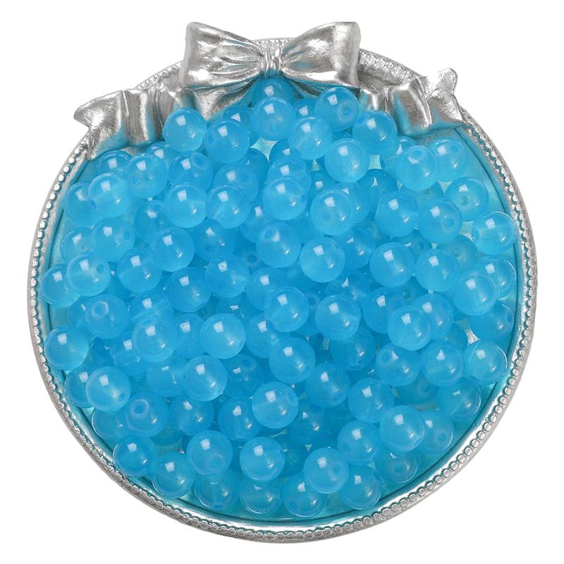 

50-135 шт. хрустальные стеклянные бусины желе сплошного цвета имитация нефрита камень свободные разделительные бусины для изготовления ювелирных изделий 8mm 100Pcs глубокий/синий