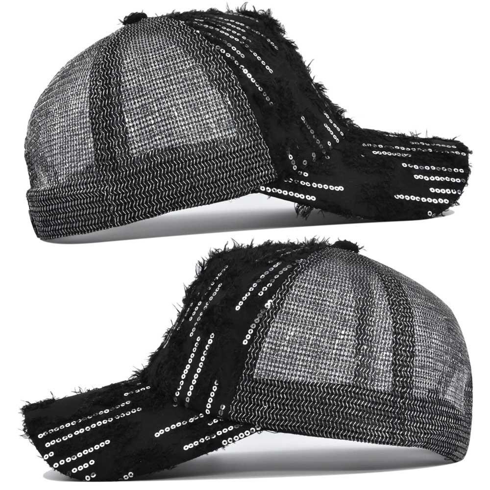 Trendy Tassel Outdoor Sun Hat Unisex Cotton Baseball Cap Korean Style Mesh Duck Tongue Cap