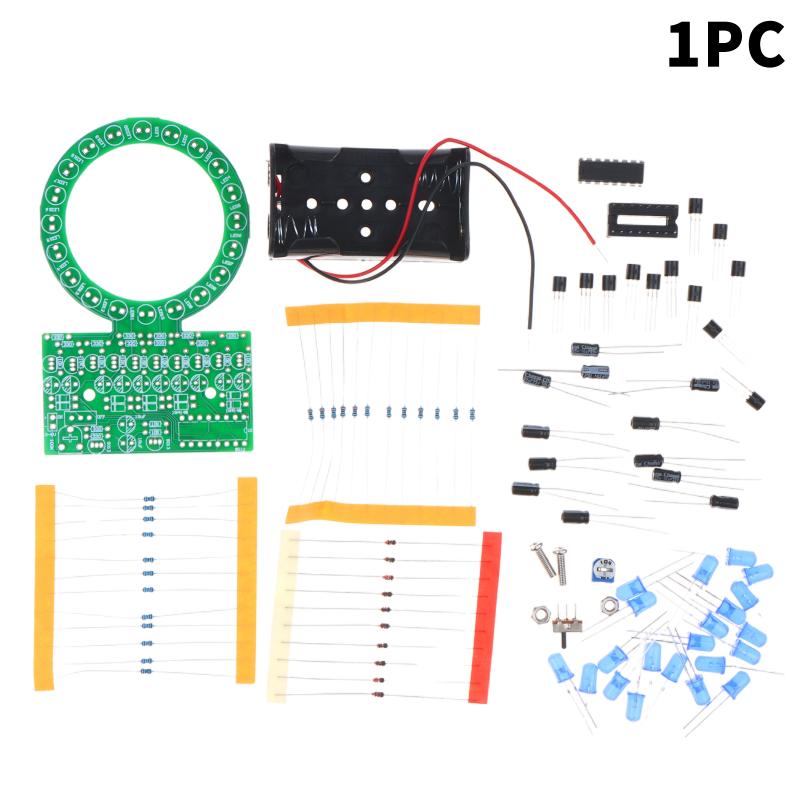 DIY LED Wasserfließlicht-Kit Ne555 Lötübung Elektronik-Projekt-Kit für Schüler DIY Schweißlernset