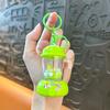 Keychain Pendant Portable Juicer Shape Key Chain with Movable Parts Colorful Beads Lightweight Buckle Design Keyring Keys Backpacks Decompression Toy