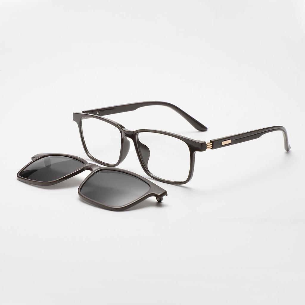 2025 Magnetic Clip-on Unisex Trendy Anti-UV Sunglasses for Driving & Outdoor