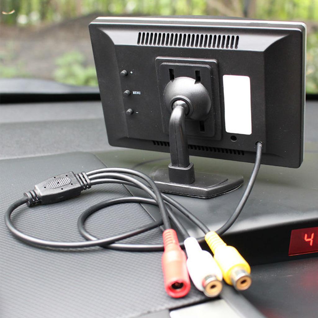 Backup-Reverse Camera 5 inch LCD Display Parking Assistance Wide Angle Monitor