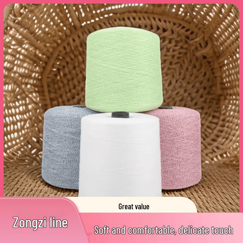 Rongyu White 6-Strand Polyester Sewing & Packing Thread