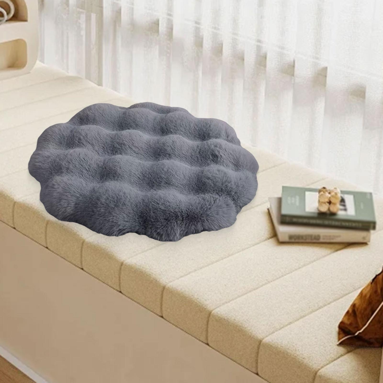 Soft Plush Chair Pad Cozy Kitchen Chair Cushion Thick Comfortable Anti Slip for Office Chairs Living Room Indoor Outdoor Bedroom
