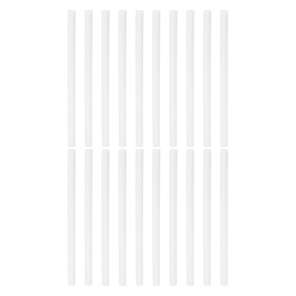 PATIKIL Humidifier Cotton Filter Refillable Filter Core Replacement for USB Mini Humidifiers and Portable 150 x White Sticks, 20-Piece Diffusers, 8mm,