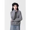 Gelber Reverskragen Damen Strickpullover Einzigartige Schnalle Modisches Damenoberteil Koreanischer Lässiger Lockerer Pullover