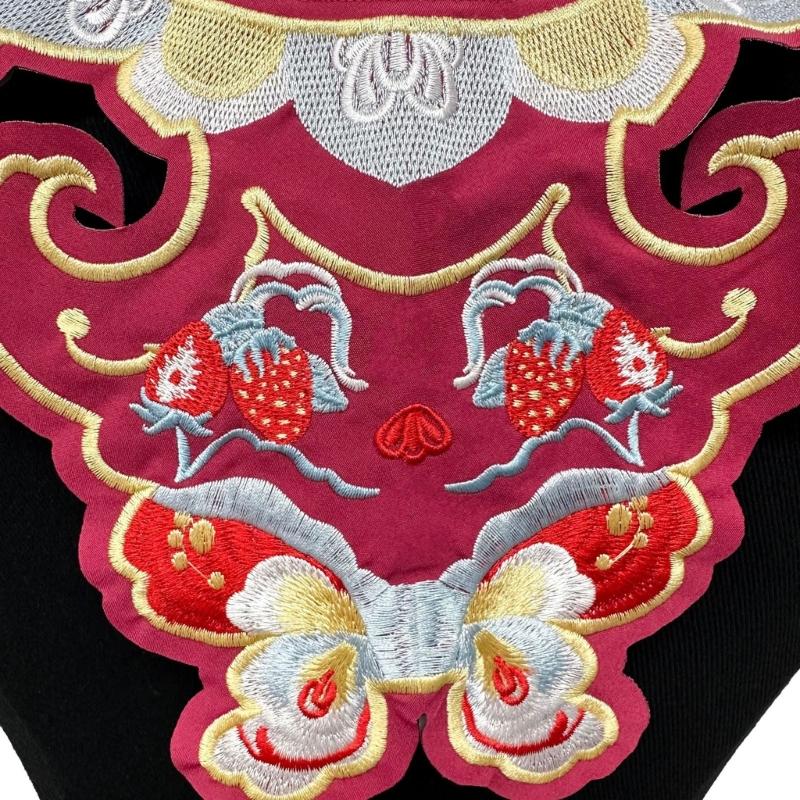 Elegant Embroidered Cloud Shoulder Scarf Fashion False Coller Flexible Costume Scarf For Weddings Parties And Prom Event
