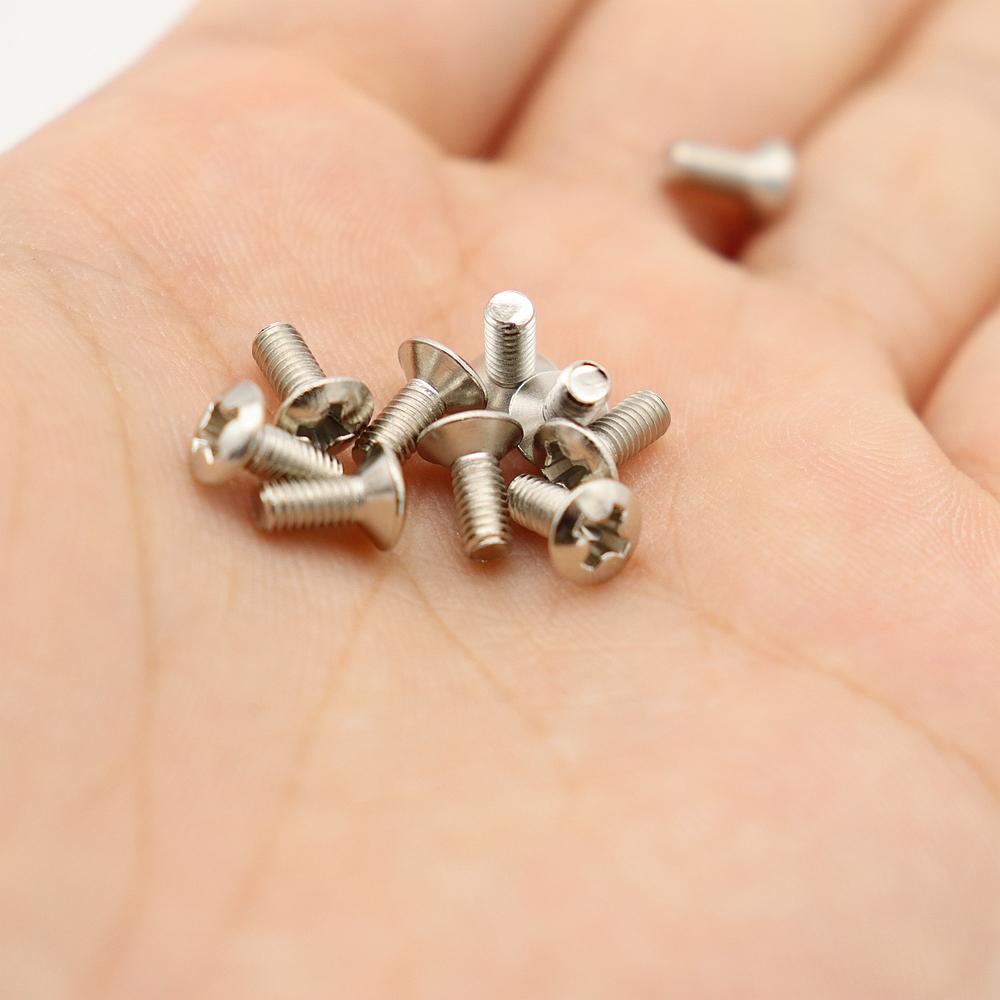 50 100 Stück Elektrische Gitarre Schalter Schraube Montage Schraube Für Sq St Elektrische Gitarre Zubehör 3mm×8mm