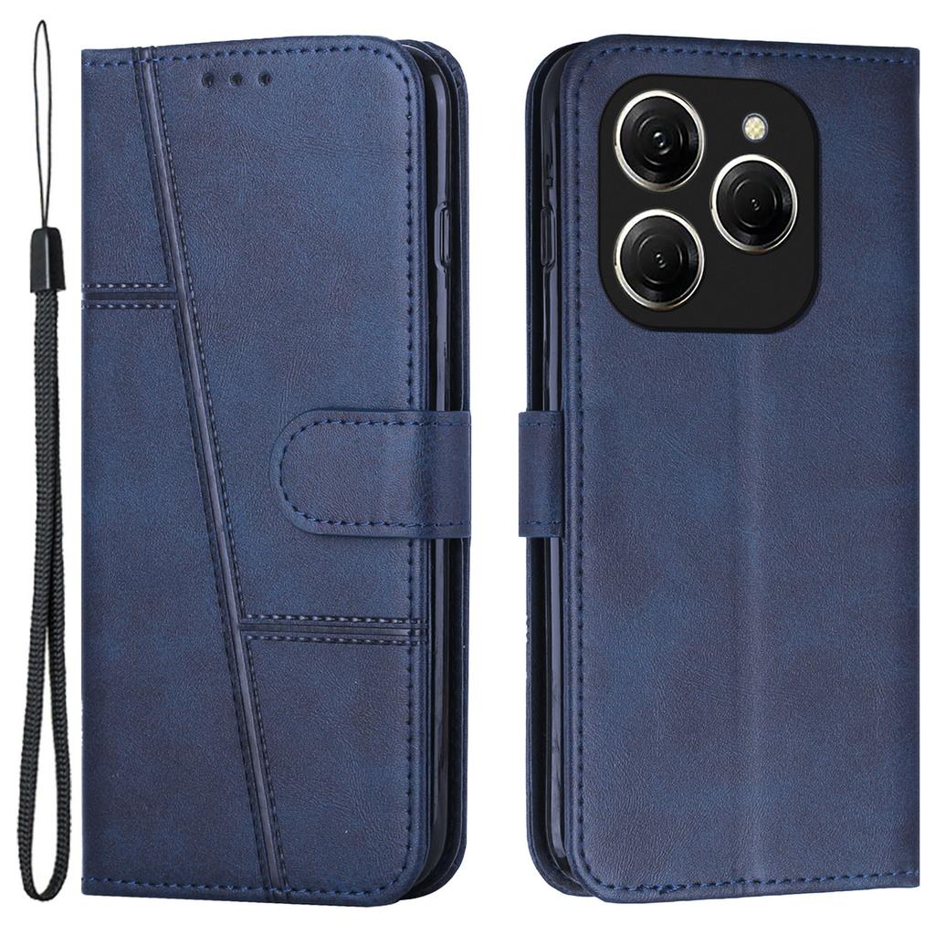 For TECNO Spark 20 Pro Leather Case Wallet Phone Cover Magnetic Clasp