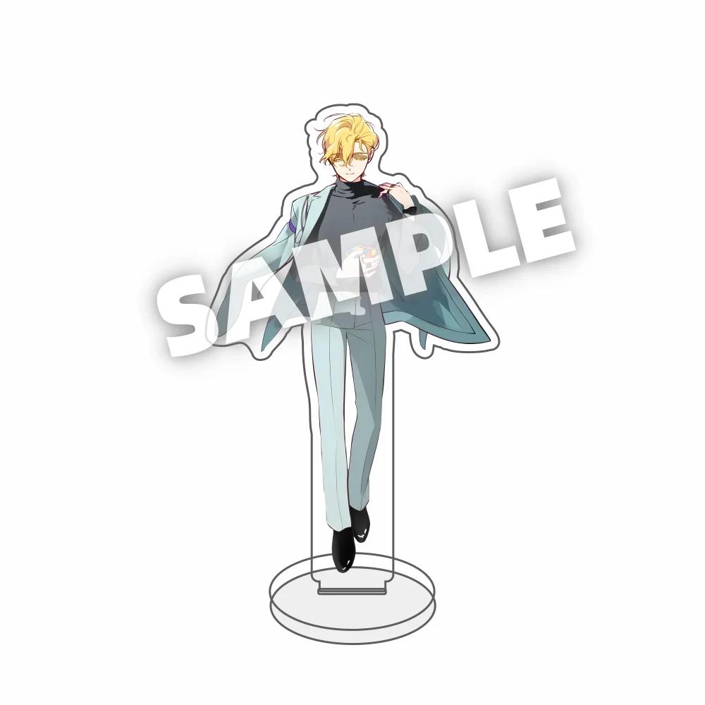 Anime ALIEN STAGE Keychains Pendant Car Key Chain Acrylic Stand MIZI SUA TILL IVAN HYUNA LUKA Fans Gifts Cosplay Accessories
