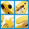Multi-Functional Coaxial Cable Stripper Pliers,Wire Stripping Tool for RG6 RG59 RG7 RG11 UTP STP Cables
