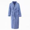 Mens & Womens Luxurious Extra Long Fleece Bathrobe - Thick, Plush, Plus Size Autumn/Winter Pajamas for Couples