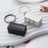 Novelty Shipping Container Inspired Key Holder Wear Resistant Metal Construction Portable Size Versatile Decoration For Keys Bags And Automotive