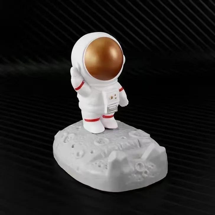 Astronaut Theme Universal Phone Stand Flat Bed Decoration Creative Lazy Frame Support Free Shipping
