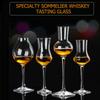 2 Stück Whisky Copita Nosing Glas Großbritannien Professioneller Barkeeper Verkostung Hausbar Chivas Brandy Whiskey Kristallkelch Weinglas