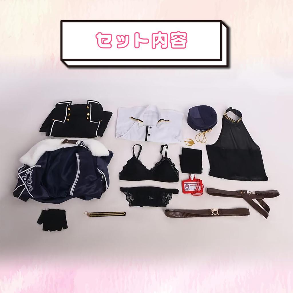 [Milky Time] Hololive Houshou Marine Cosplay Halloween VTuber President (L)